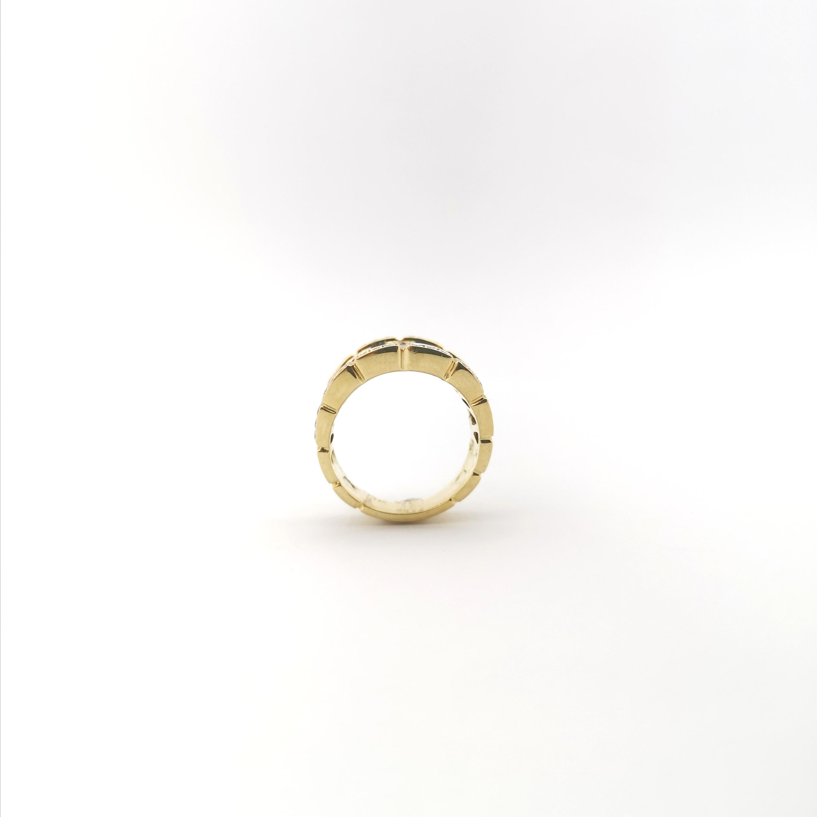 Ring mit Onyx, Rubin und Diamant in 18 Karat Goldfassungen gefasst im Angebot 5