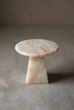 Onyx Side Table, Minimalist, 21st Century
