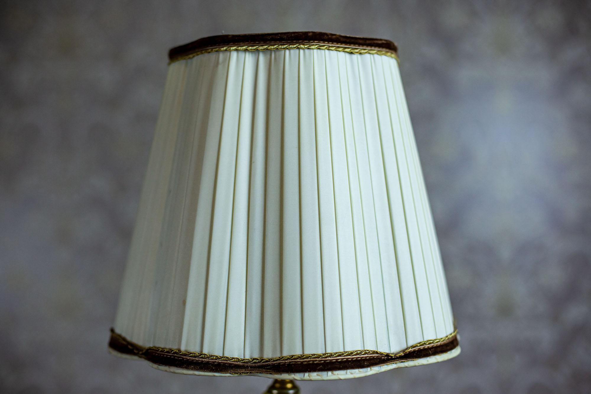 Mid-20th Century Onyx Table Lamp, circa 1950s