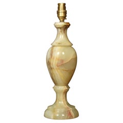 Antique Onyx Table Lamp