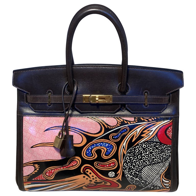 Custom painted Hermes Birkin bag  Hand painted bags handbags, Bags, Birkin  bag