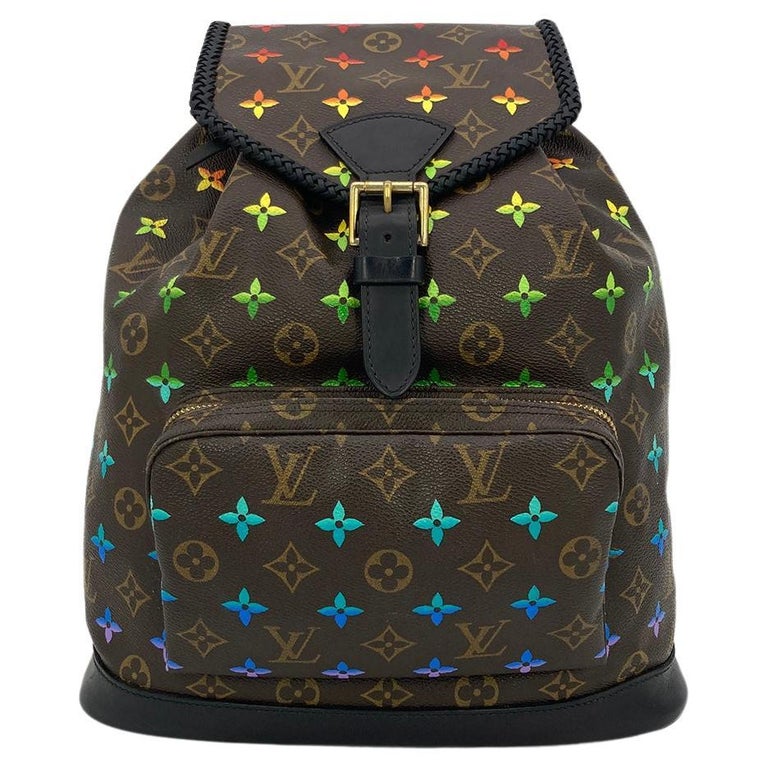 Louis Vuitton Montsouris Drawstring Travel Backpack LV-B0505P-0002