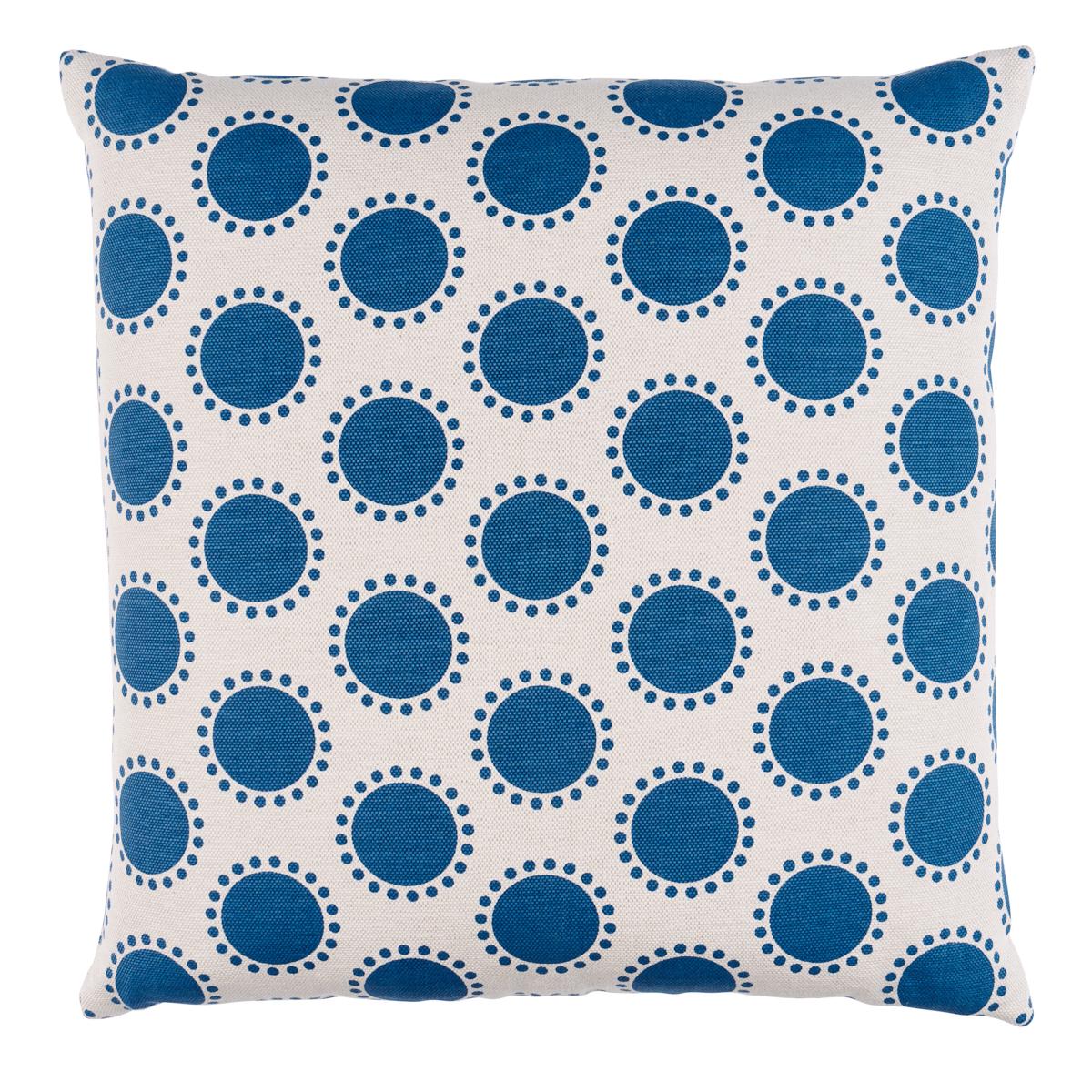 Oompa Pillow in Navy 20 x 20" For Sale