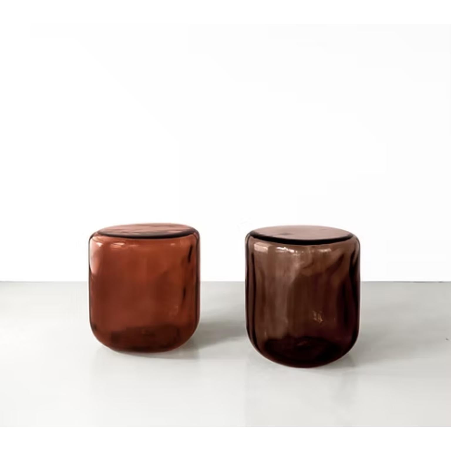 Oort Object 003 Side Table in Ocean Resin by Creators Of Objects Canadiense en venta