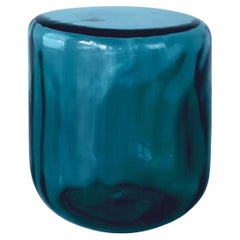 Oort Object 003 Side Table in Ocean Resin by Creators Of Objects