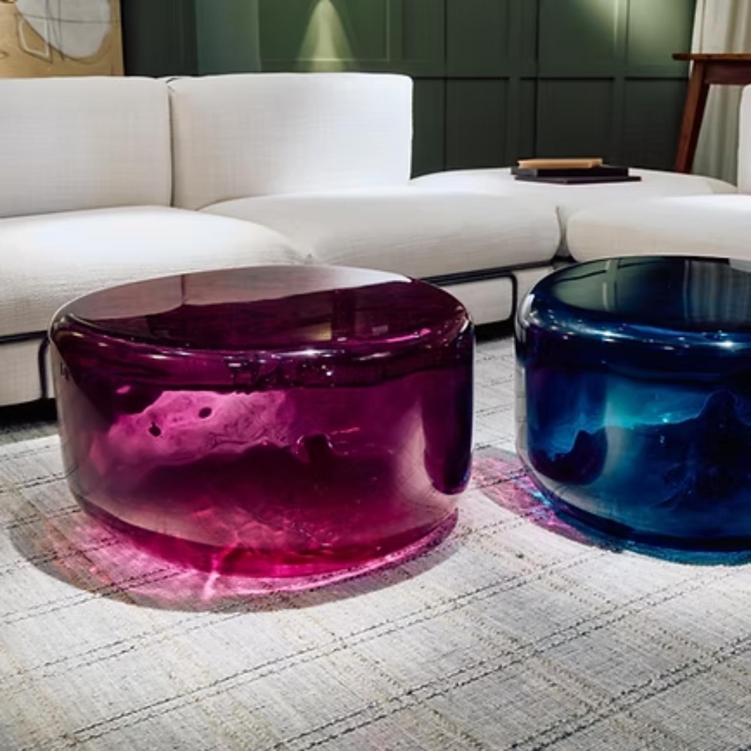 Oort Object 004 Coffee Table in Espresso Resin by Creators Of Objects Canadiense en venta