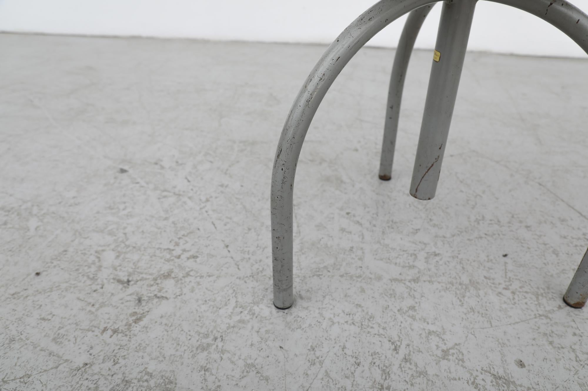 Oosterwolde Industrial Tripod Task Stool by Cor Alons, 1950's For Sale 5