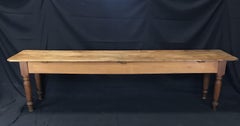 Oozing with Character Antique 10 Foot Farmhouse Table