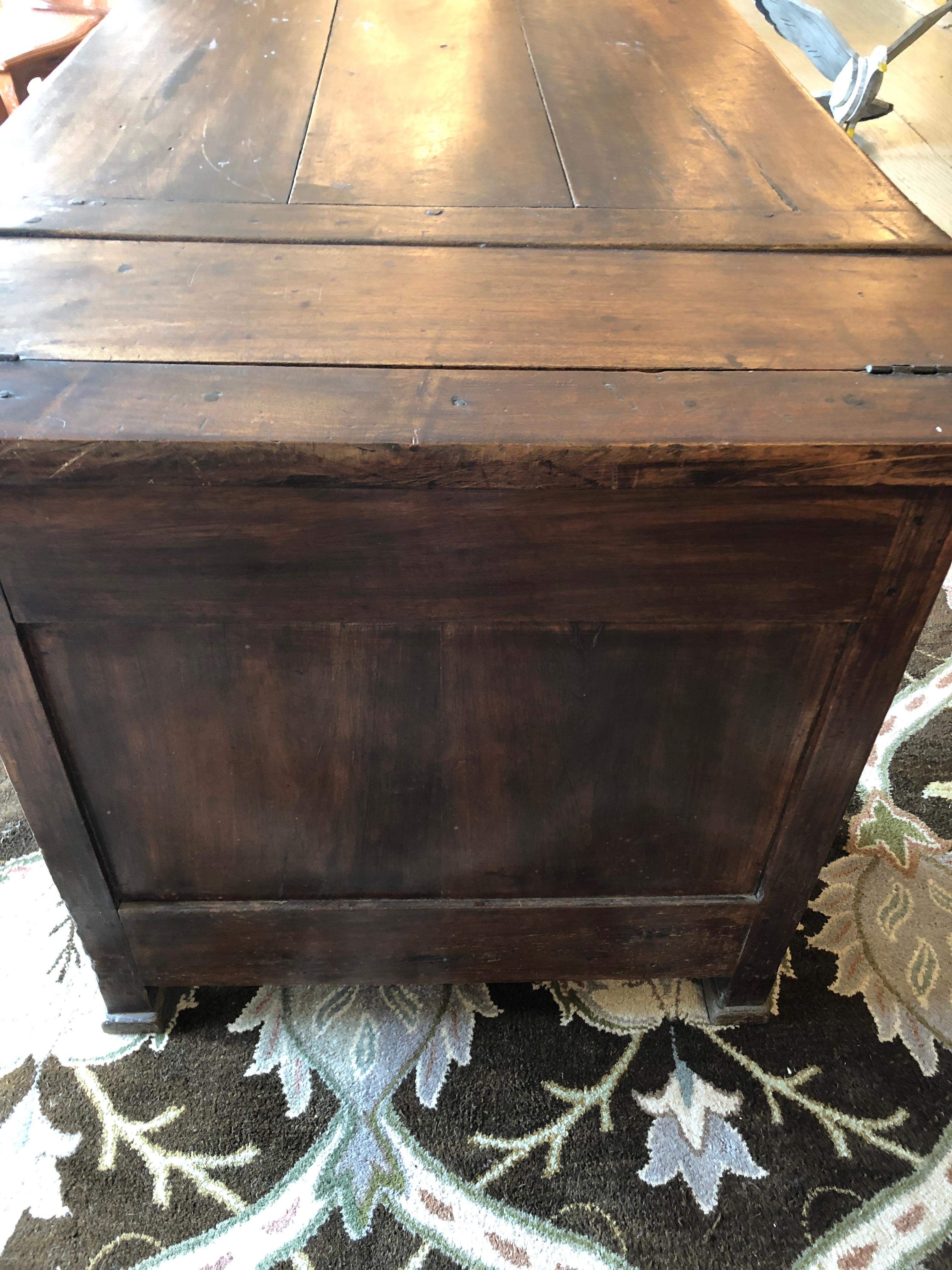 Oozing with French Provencal Character Antique Walnut Farm Table 9