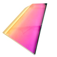 Op Art Acrylic Sculpture by Vasa Mihich