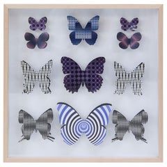 Op Art Butterfly Box