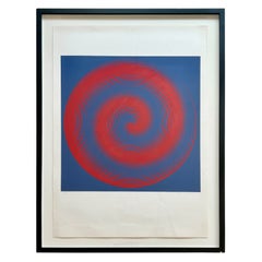 Sérigraphie cinétique Op Art Getulio Alviani Galleria Del Deposito Italie