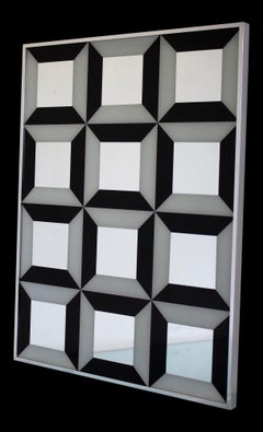 Op Art Mirror by Turner Mfg after Verner Panton