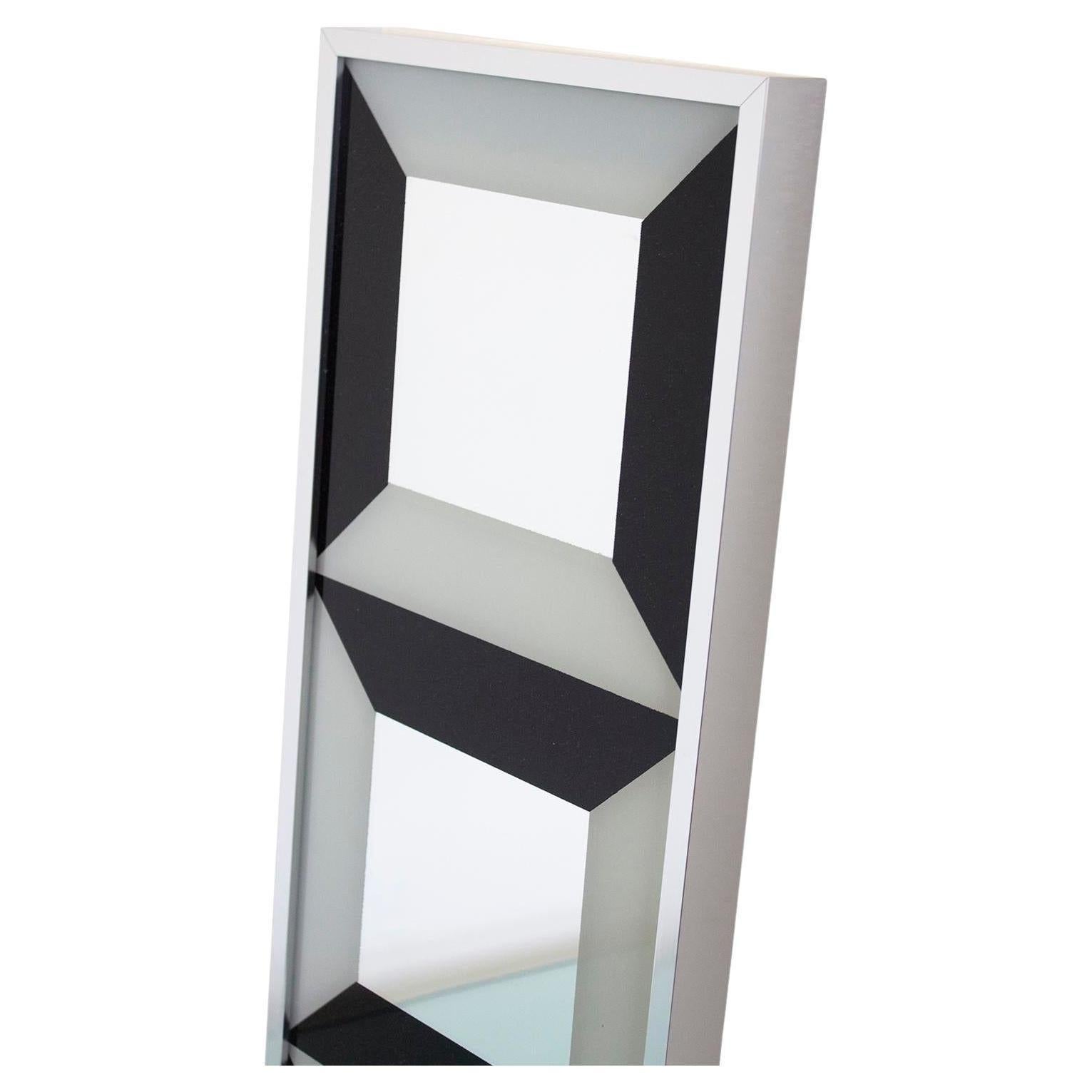 Op Art Mirror by Turner Mfg After Verner Panton For Sale 2