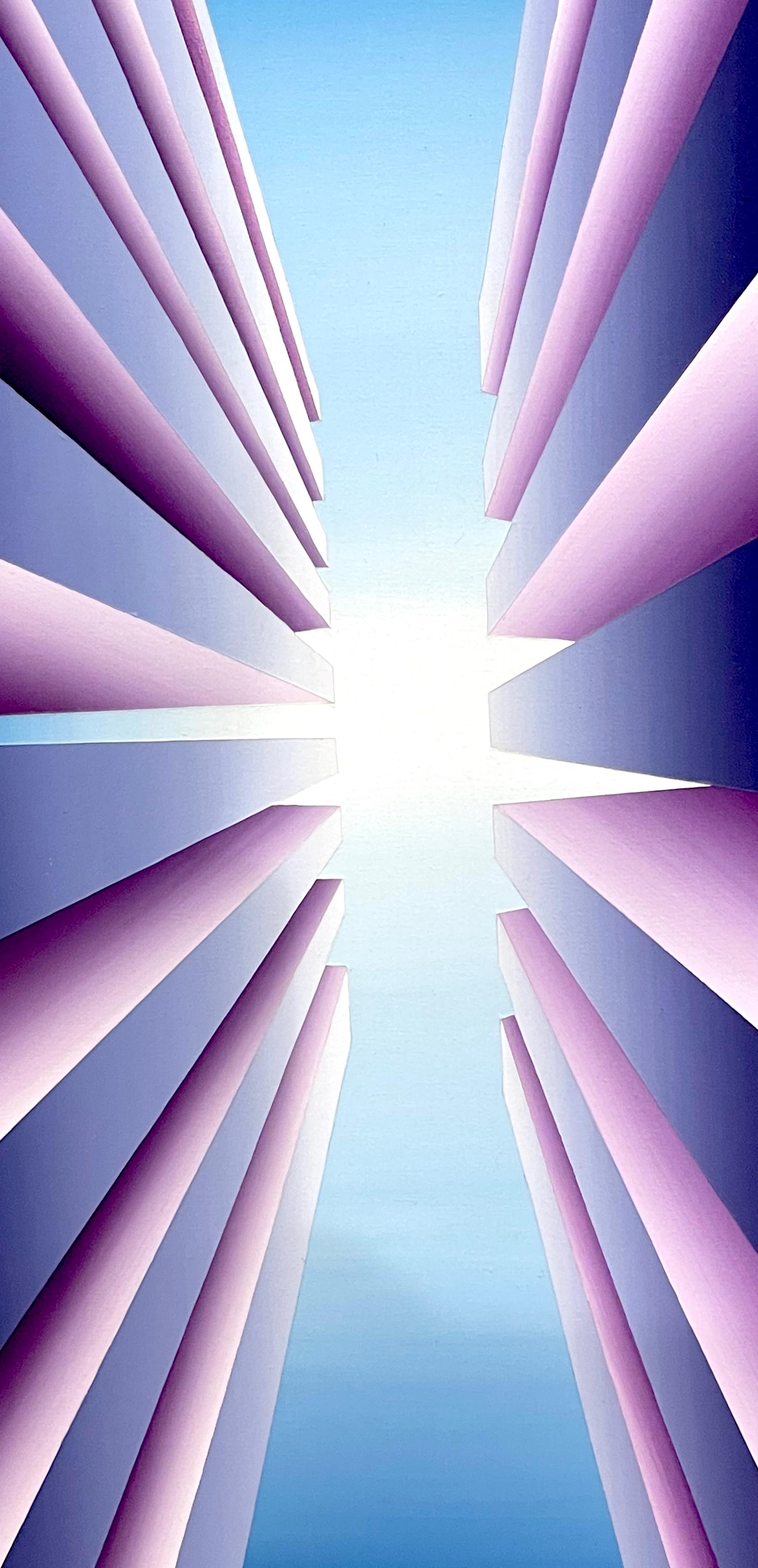 Op-Art Öl auf Leinwand, Op-Art,  ST3  von Stephen T. Boone, 1986 im Angebot 6