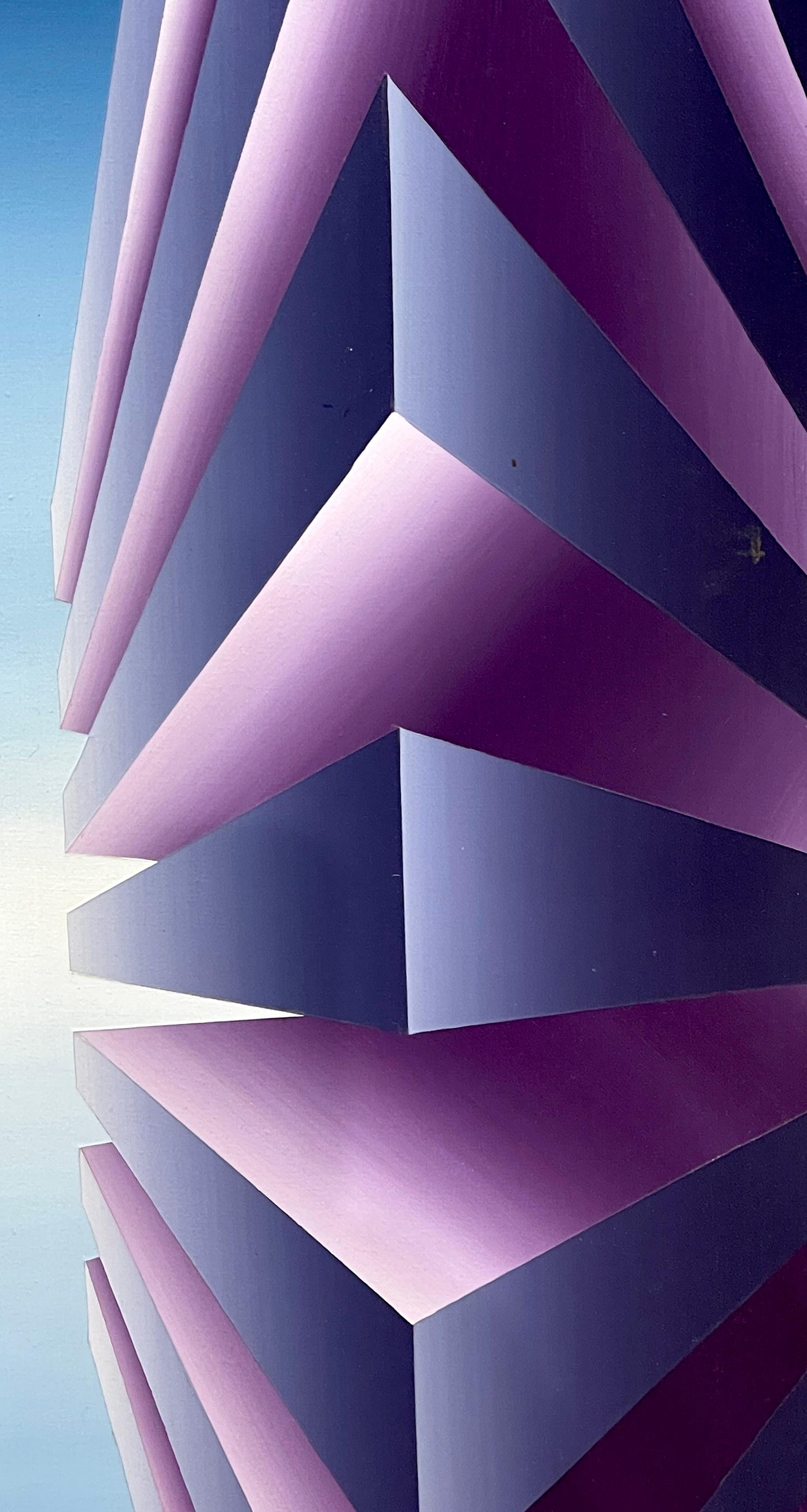 Op-Art Öl auf Leinwand, Op-Art,  ST3  von Stephen T. Boone, 1986 im Angebot 5
