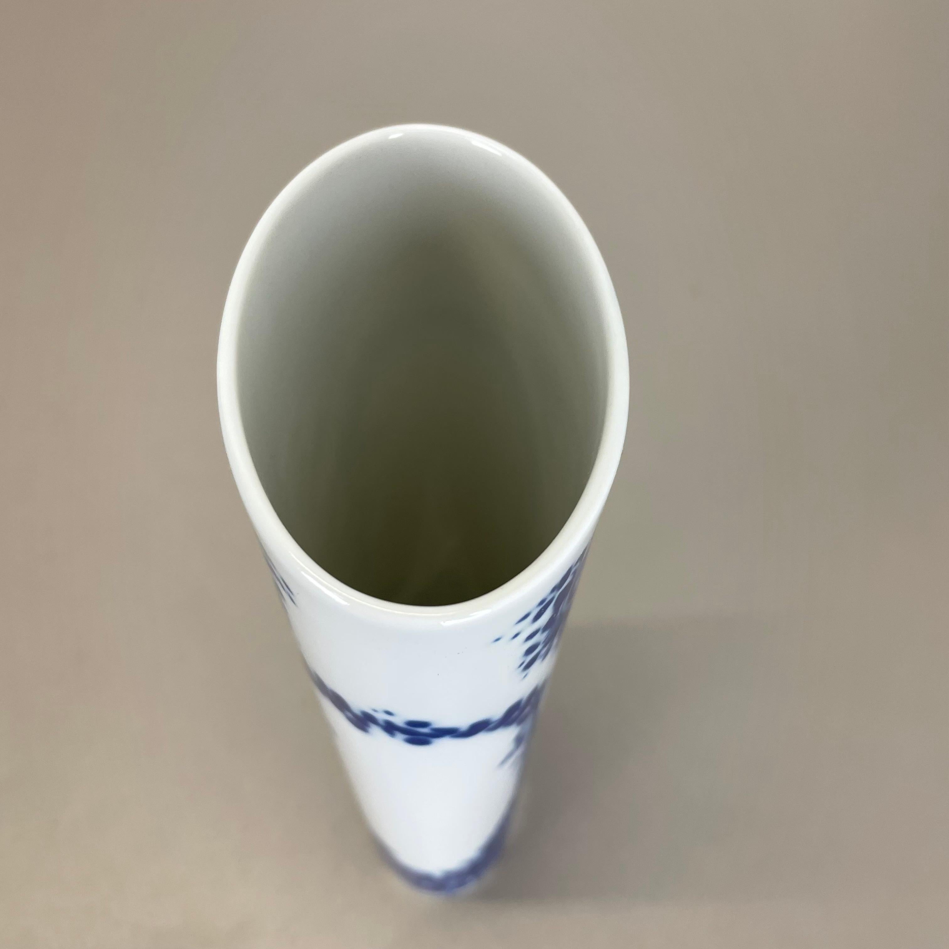 Vase Op Art en porcelaine par Björn Wiinblad pour Line Studio Studio, Allemagne, années 1970 en vente 5