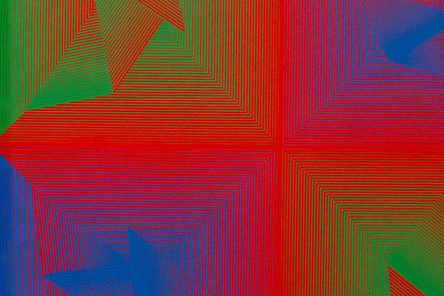 Op-Art-Druck von Toshihiro Katayama im Zustand „Gut“ im Angebot in Cambridge, US