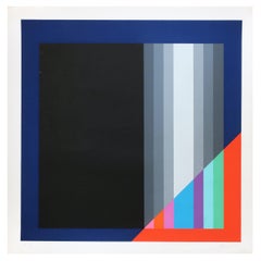 Op Art Screenprint by Eugenio Carmi '1973'