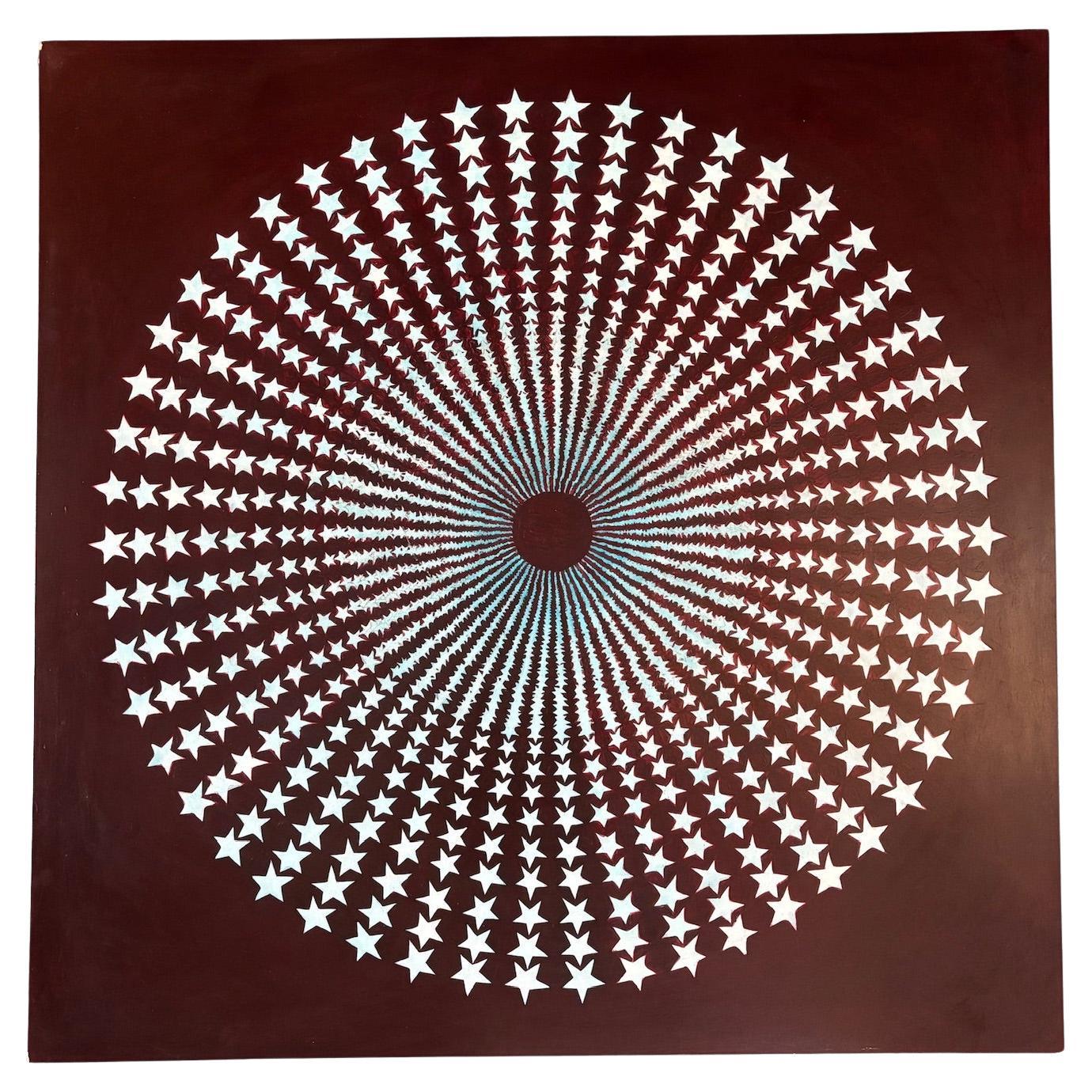 Pittura Op-Art Star