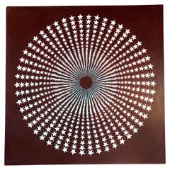 Op-Art Star Painting
