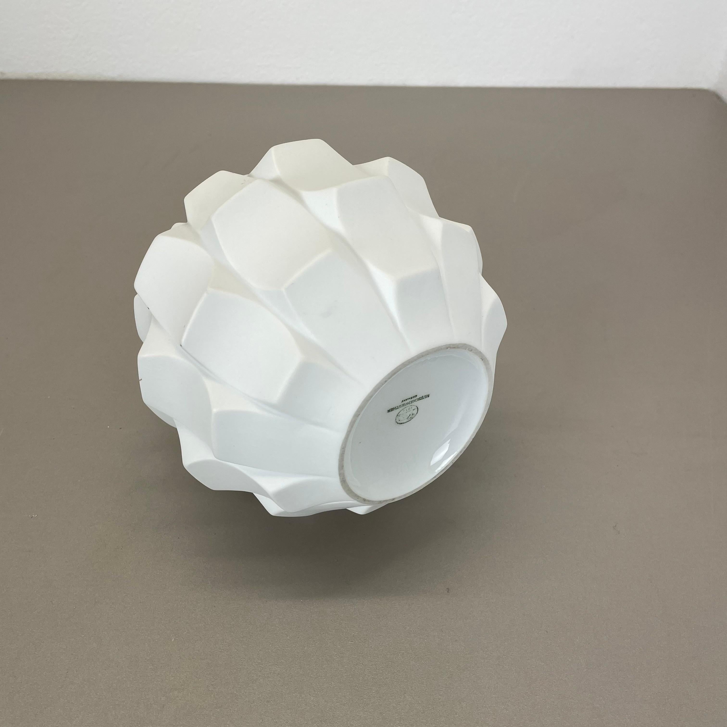 OP Art Vaso Vaso in porcellana Heinrich Fuchs per Hutschenreuther, Germania, anni '70 in vendita 11