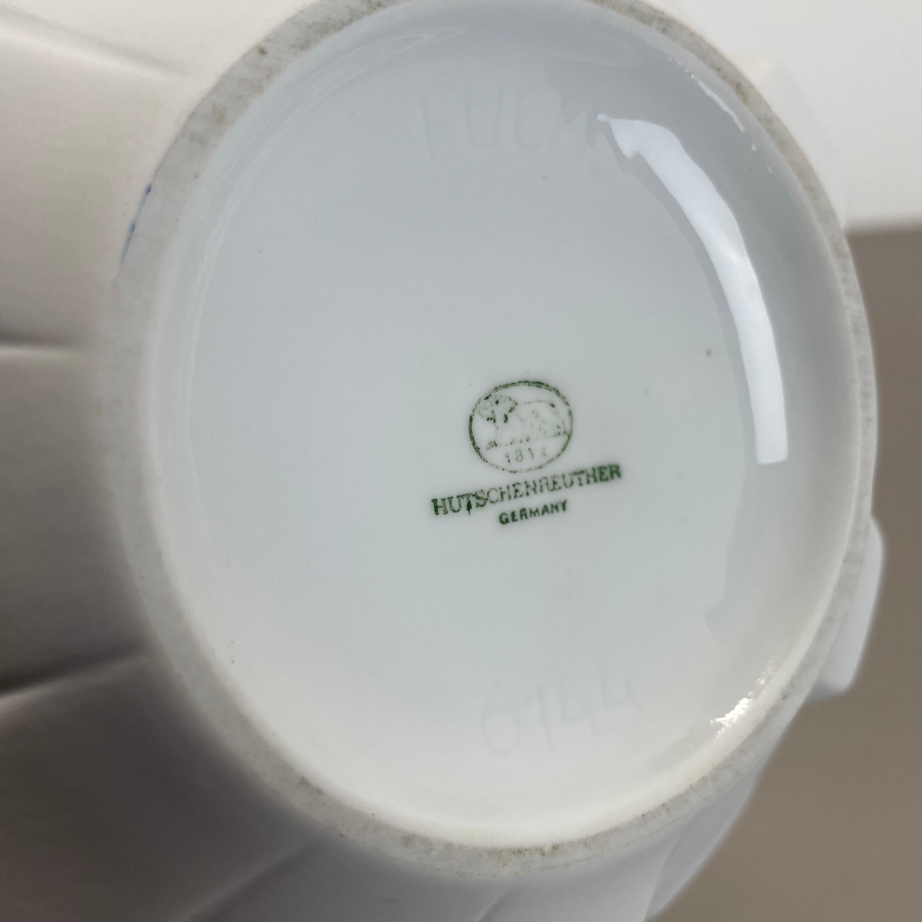 OP Art Vaso Vaso in porcellana Heinrich Fuchs per Hutschenreuther, Germania, anni '70 in vendita 12