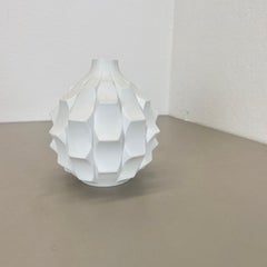 OP Art Vase Porcelain Vase Heinrich Fuchs for Hutschenreuther, Germany, 1970s