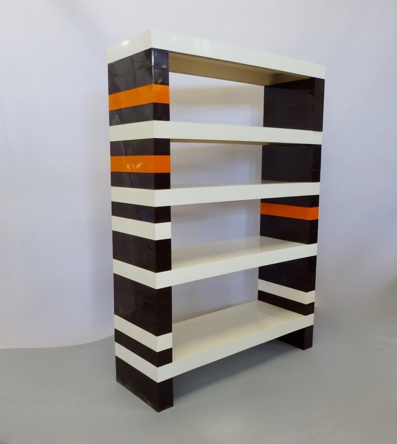 Italian Op Pop Mod DePas Durbino Lomazzi for Kartell Modular Brick Shelf System For Sale