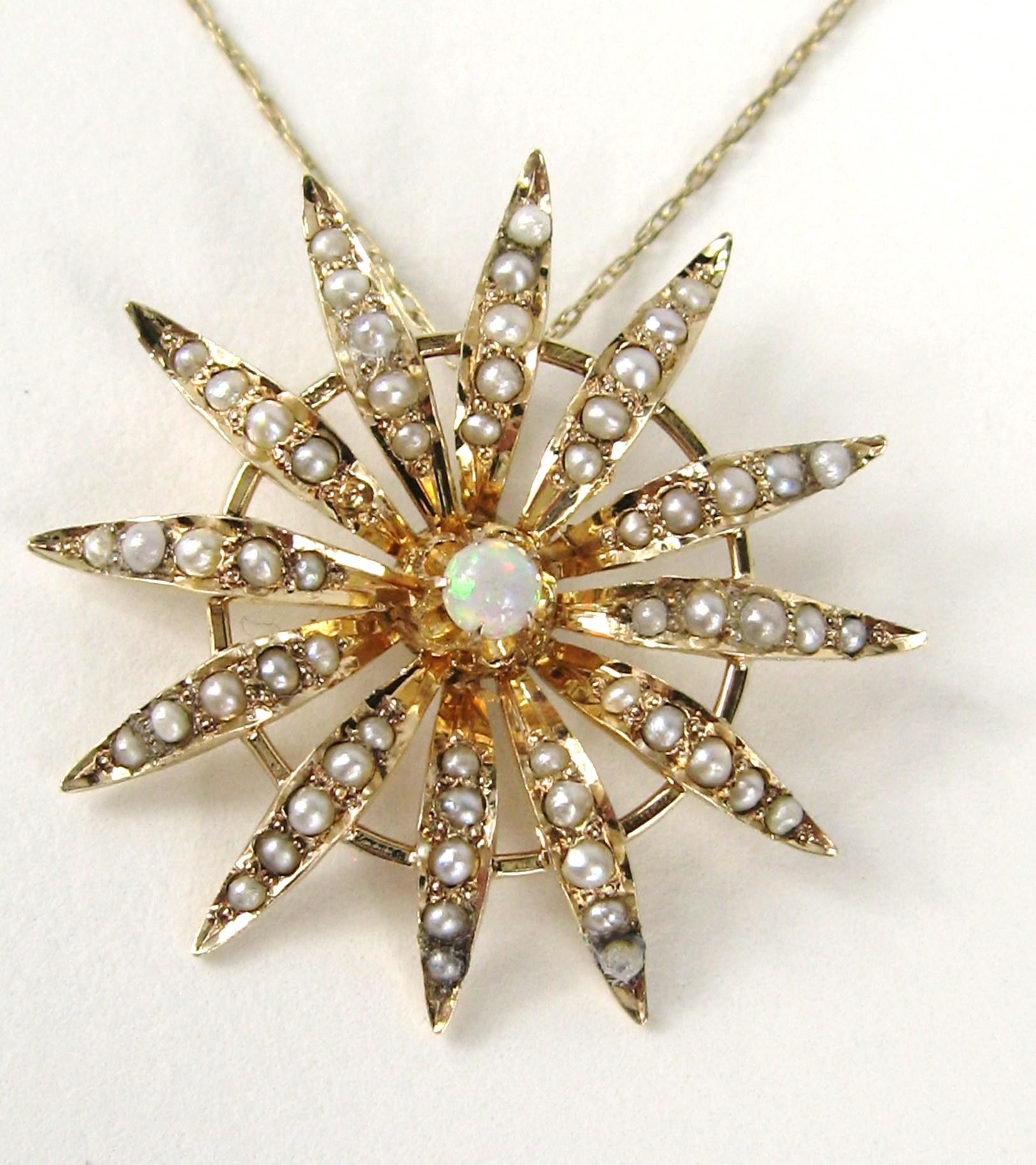 sunburst necklace