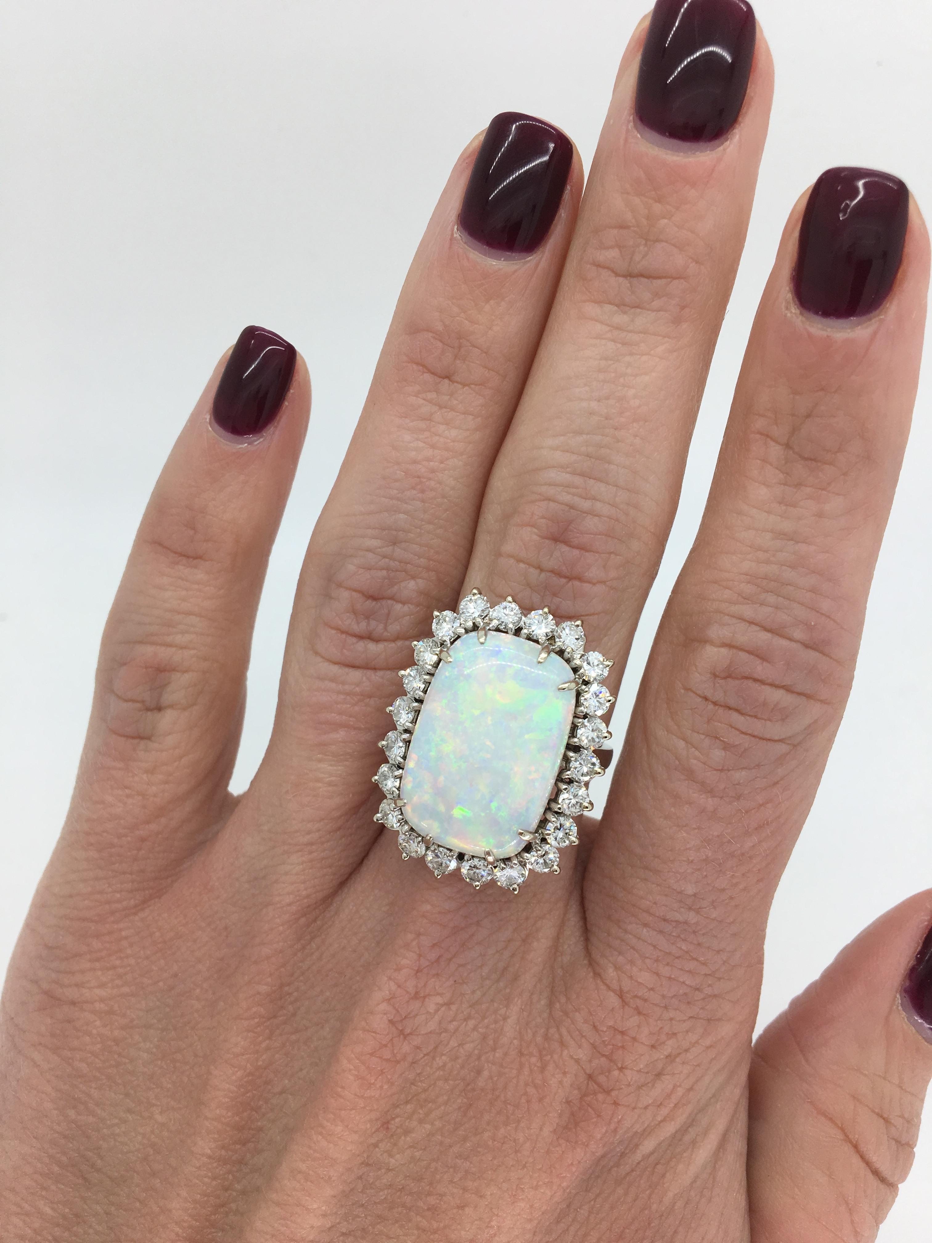 opal cocktail ring