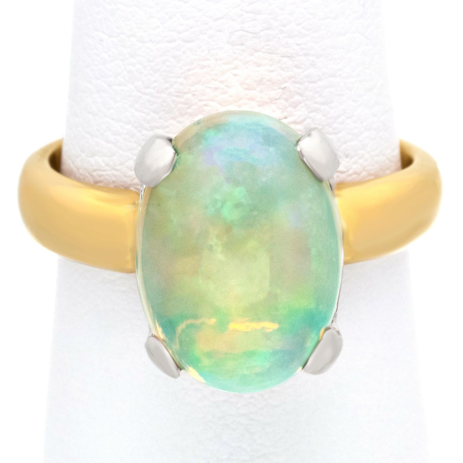 Anello di opale in vendita 3