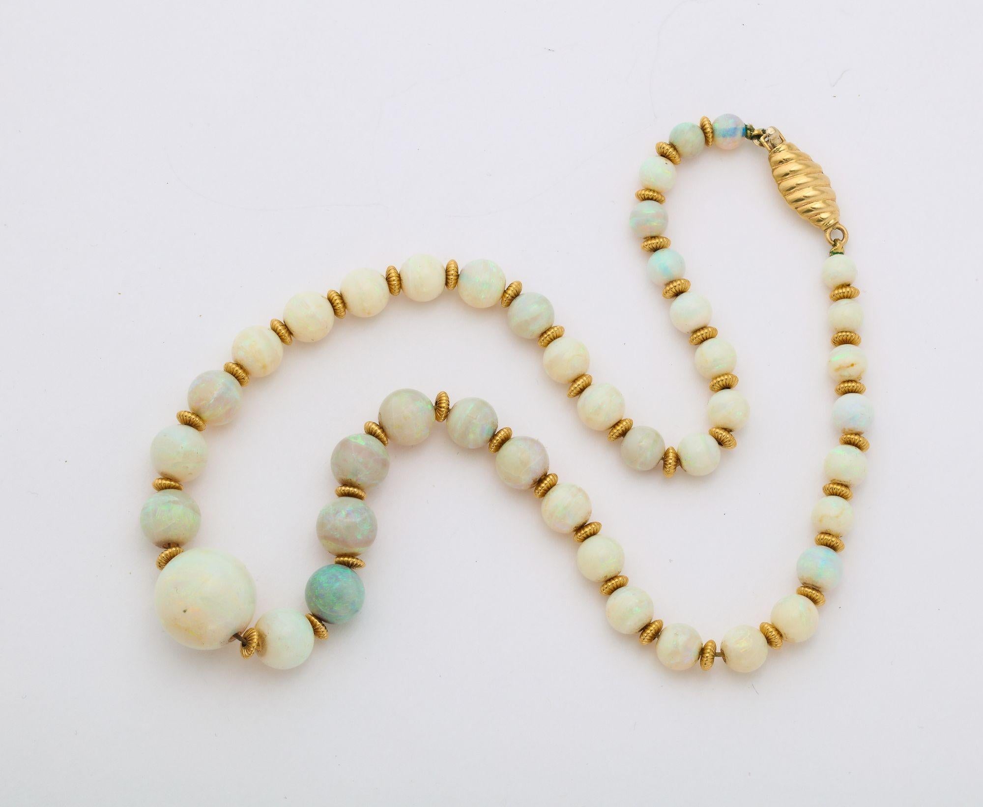 opal bead necklace for sale