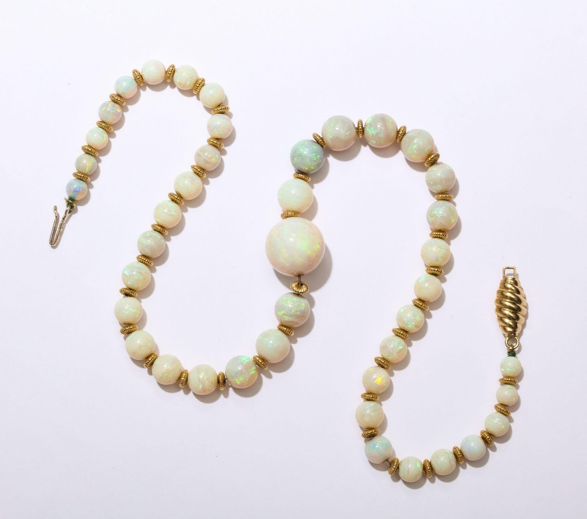 AntiqueOpal Perlenkette 4