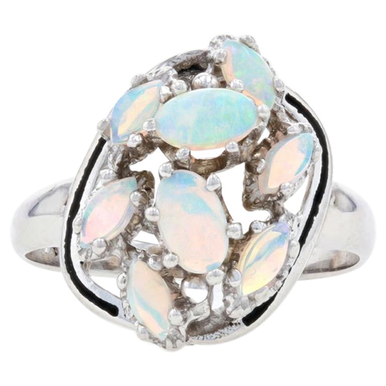 Opal Gold Cluster Ring at 1stDibs