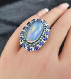 Opal Cocktail Ring