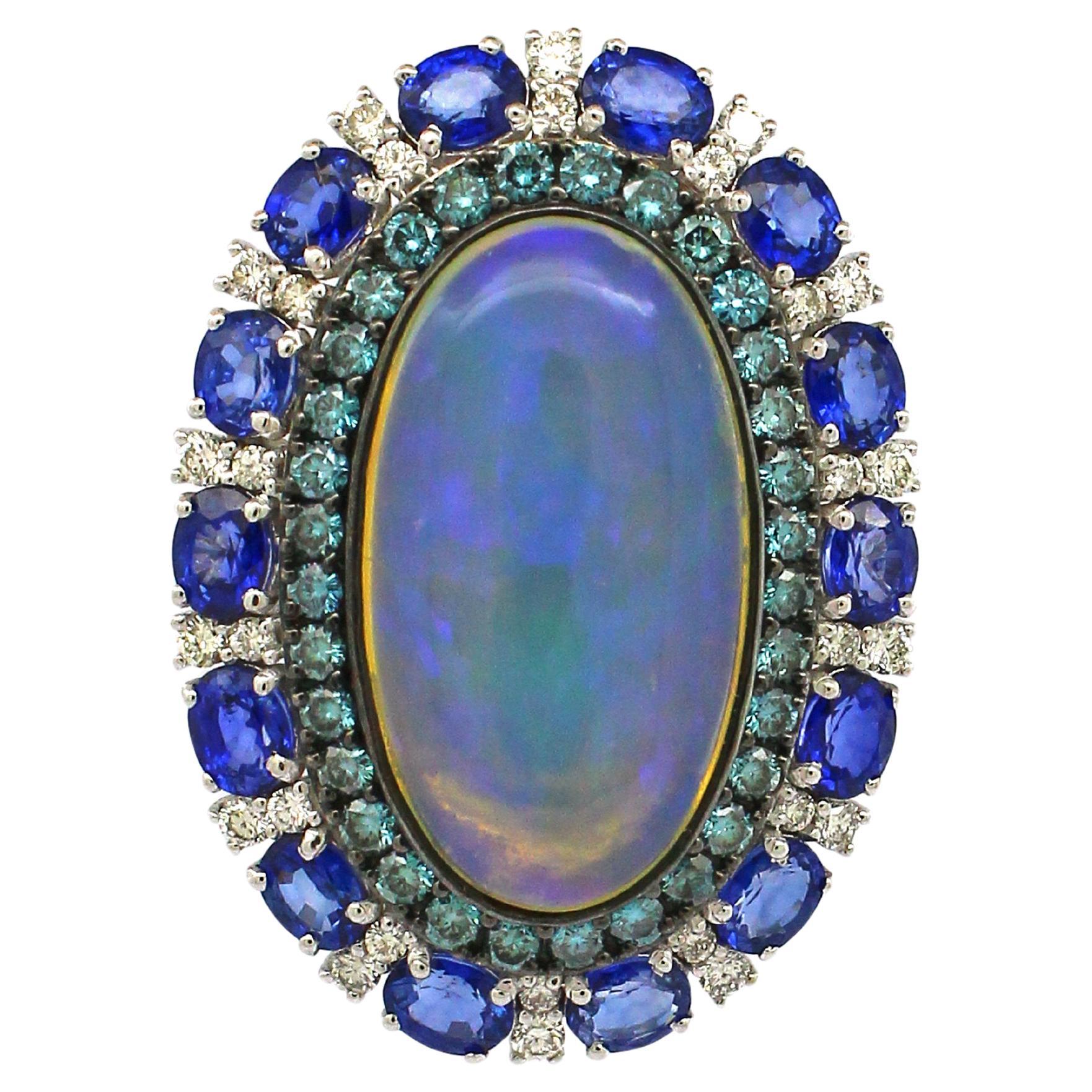 Opal Cocktail Ring