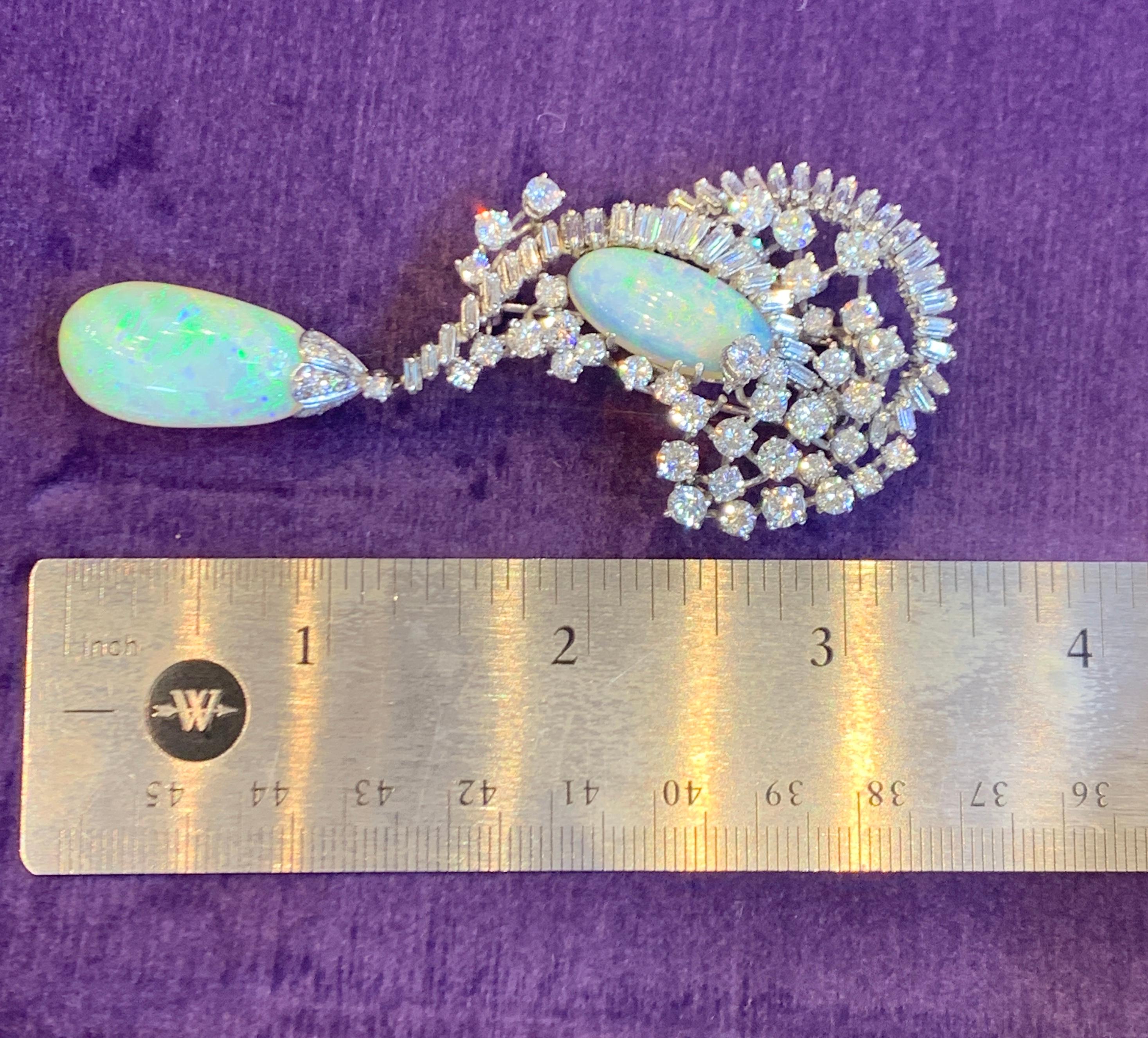 opal brooch antique