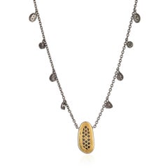 Opal Diamond Pendant Necklace