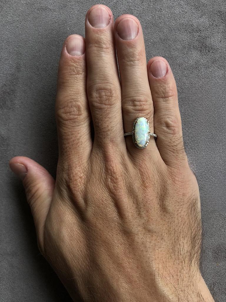 precious opal ring