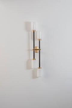 Opal Farol Double Wall Light by Bert Frank