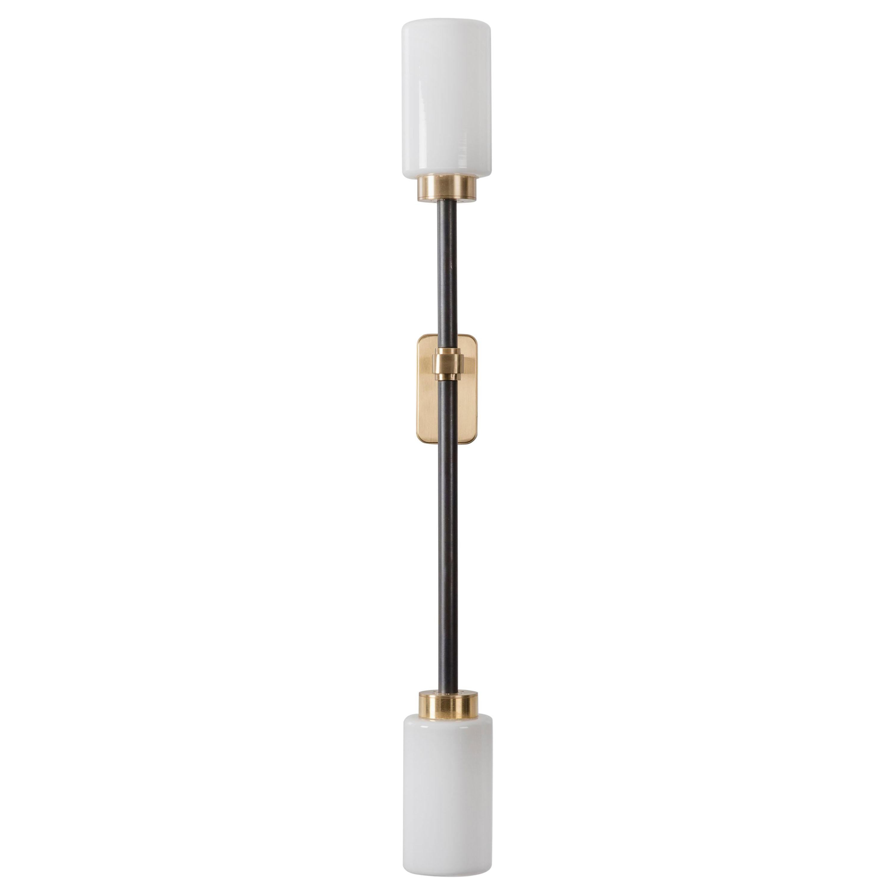 Opal Farol Single Wall Light by Bert Frank
