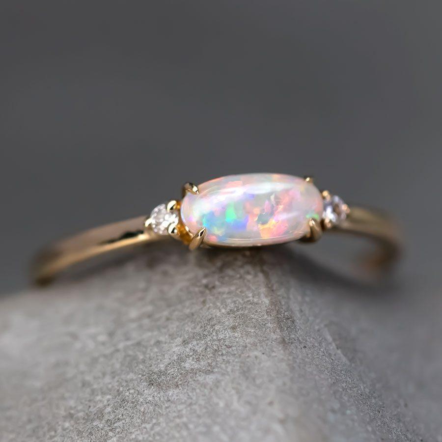 Australian Opal Fossil Shell Diamond Engagement Ring 14K Yellow Gold.



Opalized Shell Fossil is very rare compared with regular opal.

Free Domestic USPS First Class Shipping!  Free One Year Limited Warranty!  Free Gift Bag or Box with every