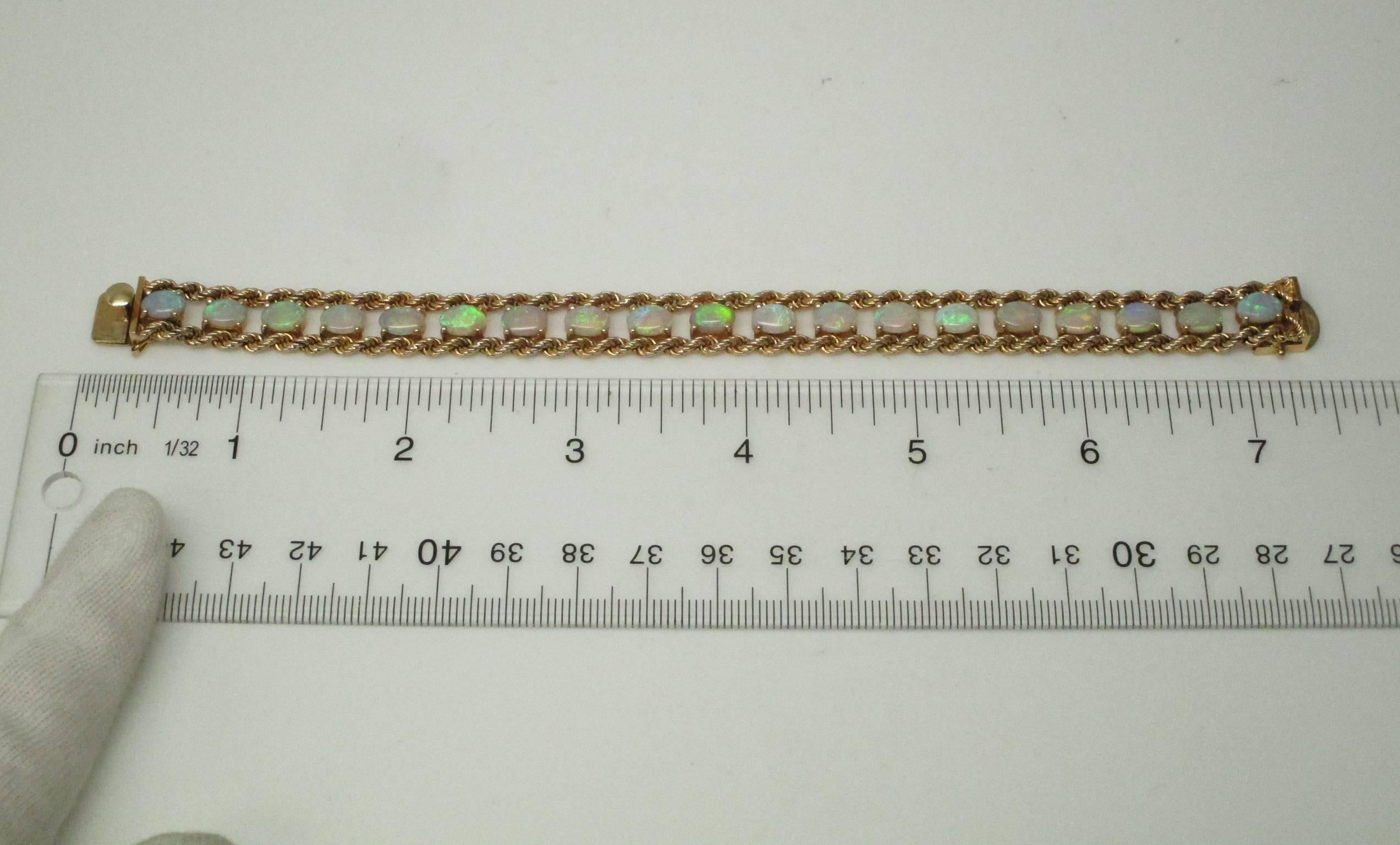 Opal Gold Bracelet 2