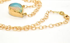 Opal Gold Necklace