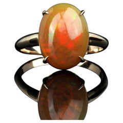 Opal Gold Ring Verlobungsring Versprechen