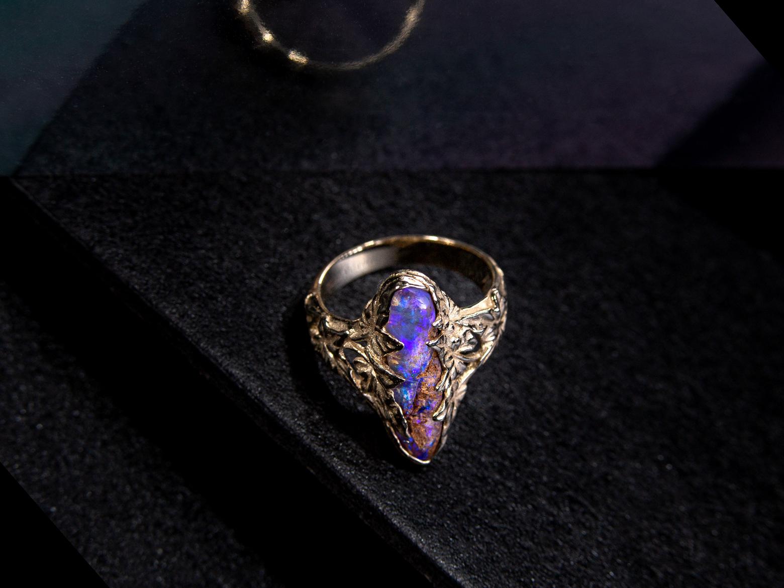 Anello in oro opale collezione Ivy Alexey Gabilo in vendita 2