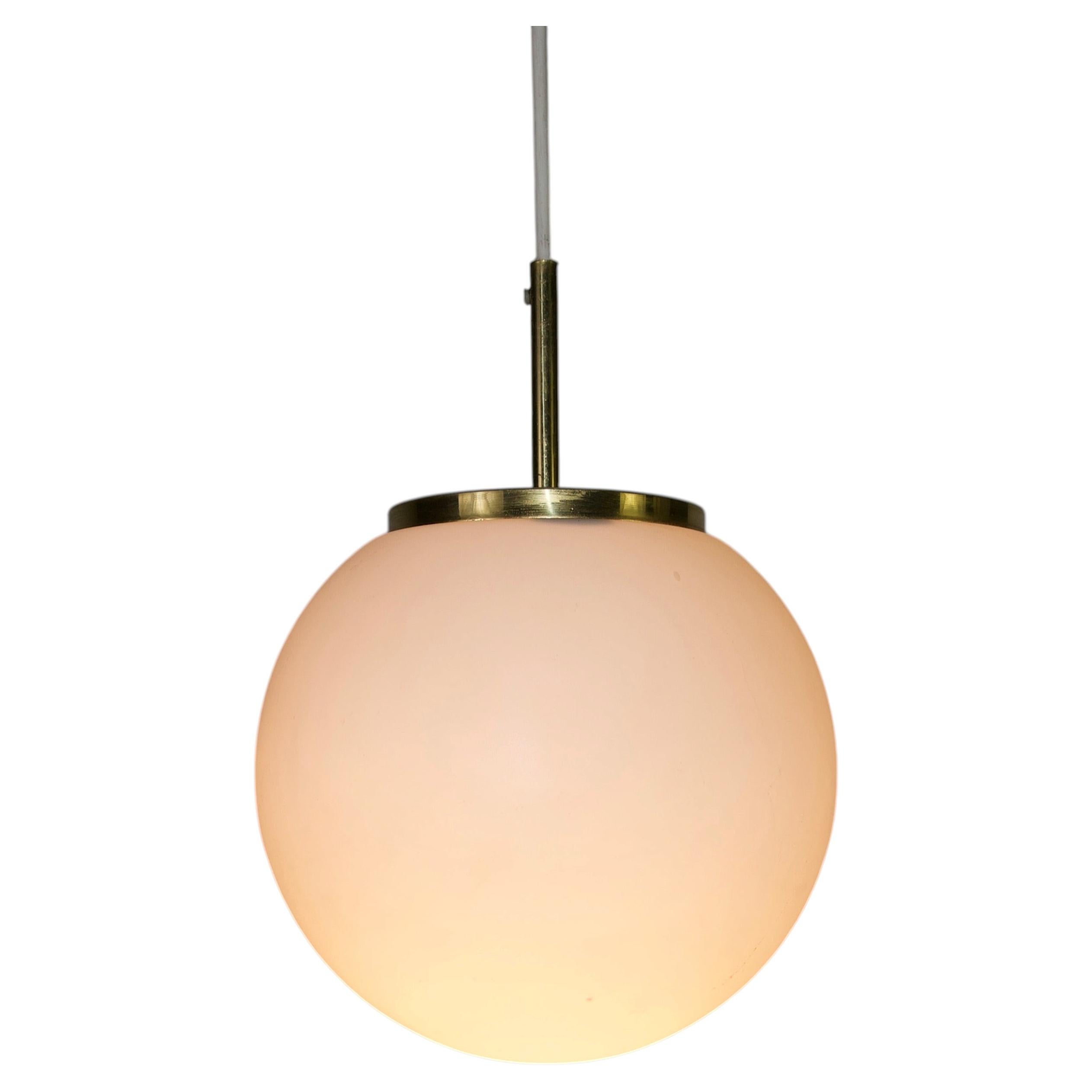 Opal Hanging Lamp by Doria, 1970s, Germany For Sale