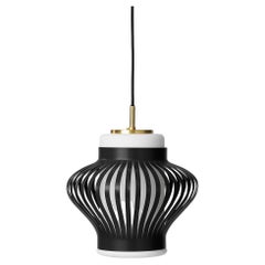 Ciondolo Opal Lamella Black Noir  da Warm Nordic