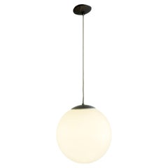Opal Large Glass Ball Pendant Lamp